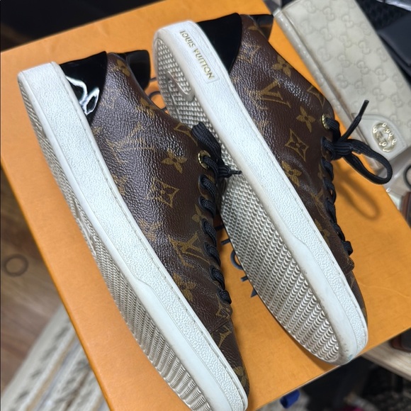 Louis Vuitton Brown Sneakers for Effortless Style